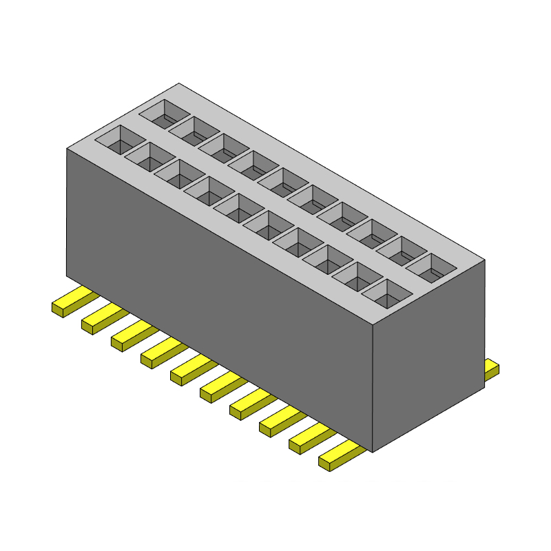 P/H0.8 Female Header BC222