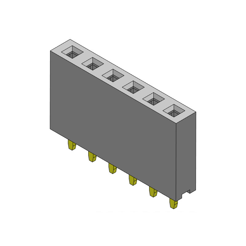 P/H2.54 Female Header HA101