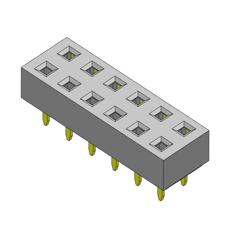 P/H2.54 Female Header  HA211