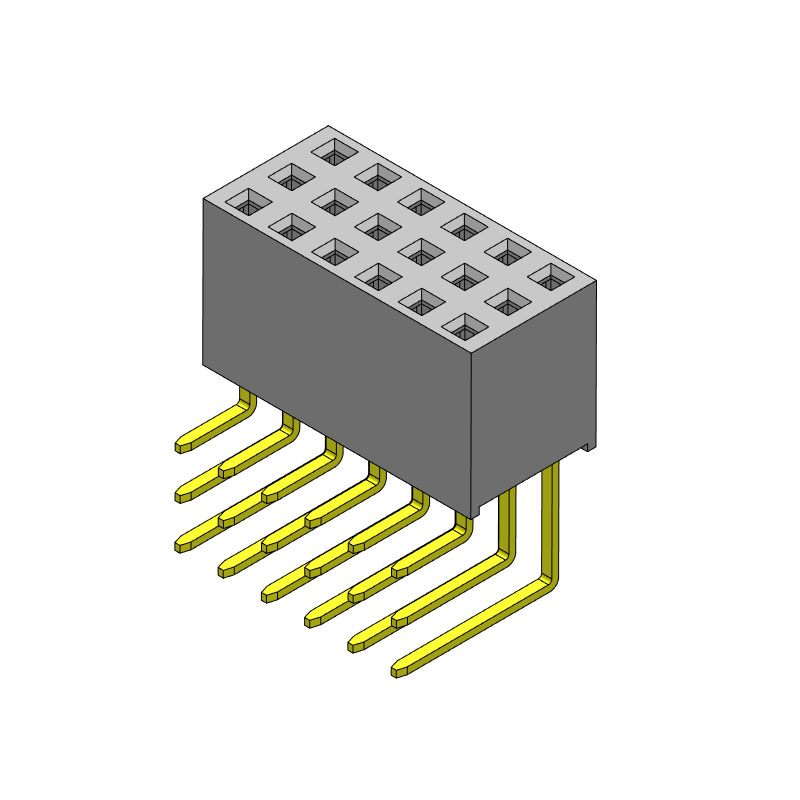 P/H2.54 Female Header HB301