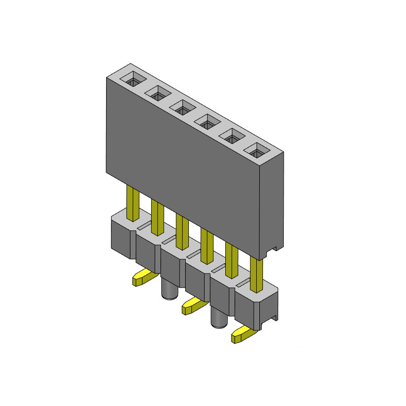 P/H2.54 Female Header HC125