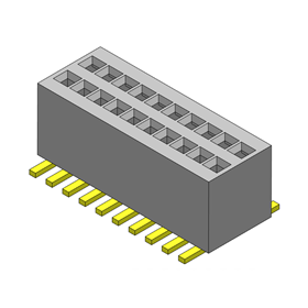 P/H0.8 Female Header BC222