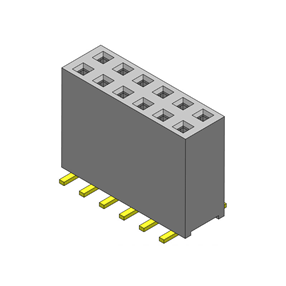 P/H2.54 Female Header HC203