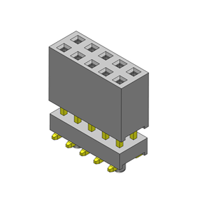 P/H2.54 Female Header HC204