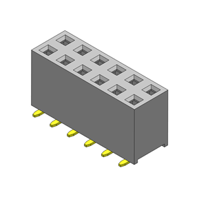 P/H2.54 Female Header HC221